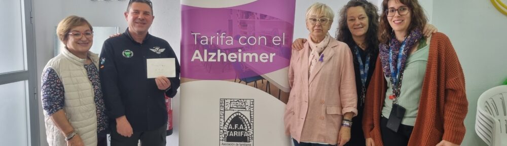 El motoclub "A tu aire" se compromete con el trabajo de AFA Tarifa